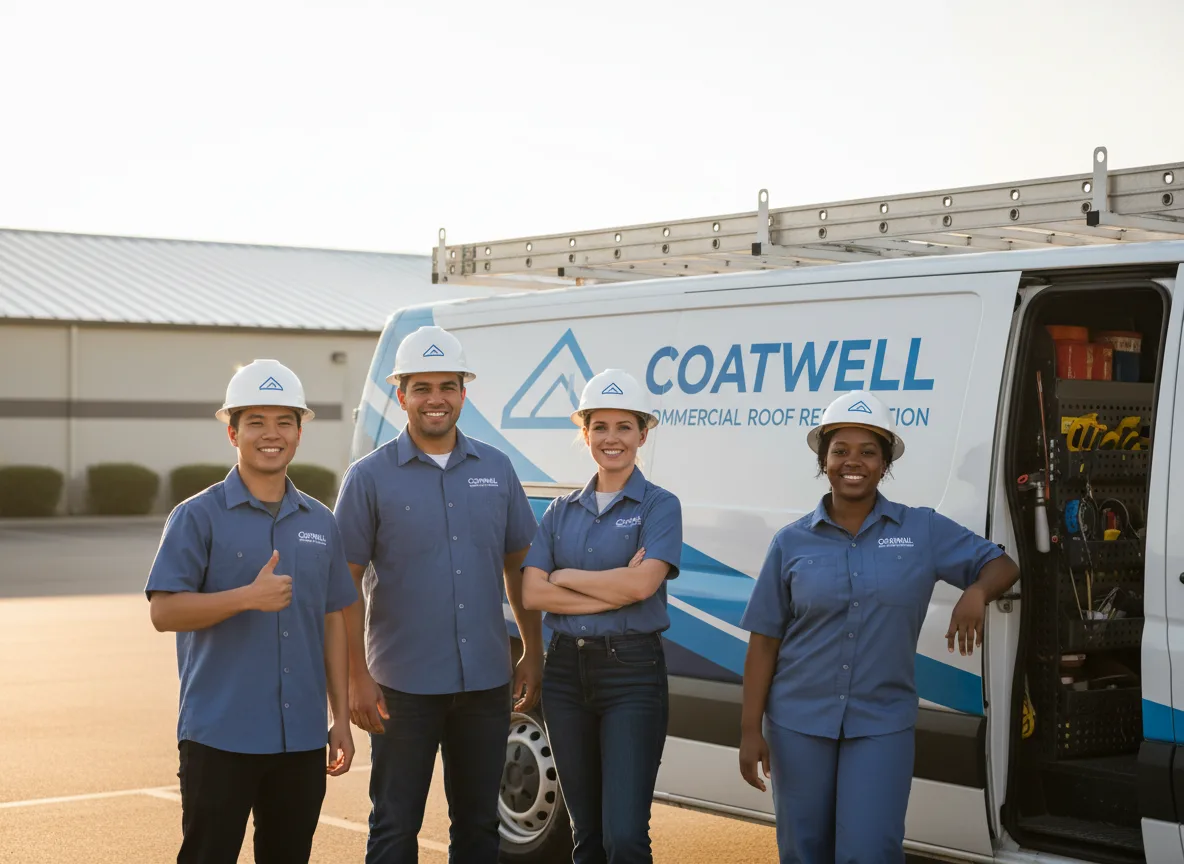 Commercial roof coating company in Brightwaters, NY